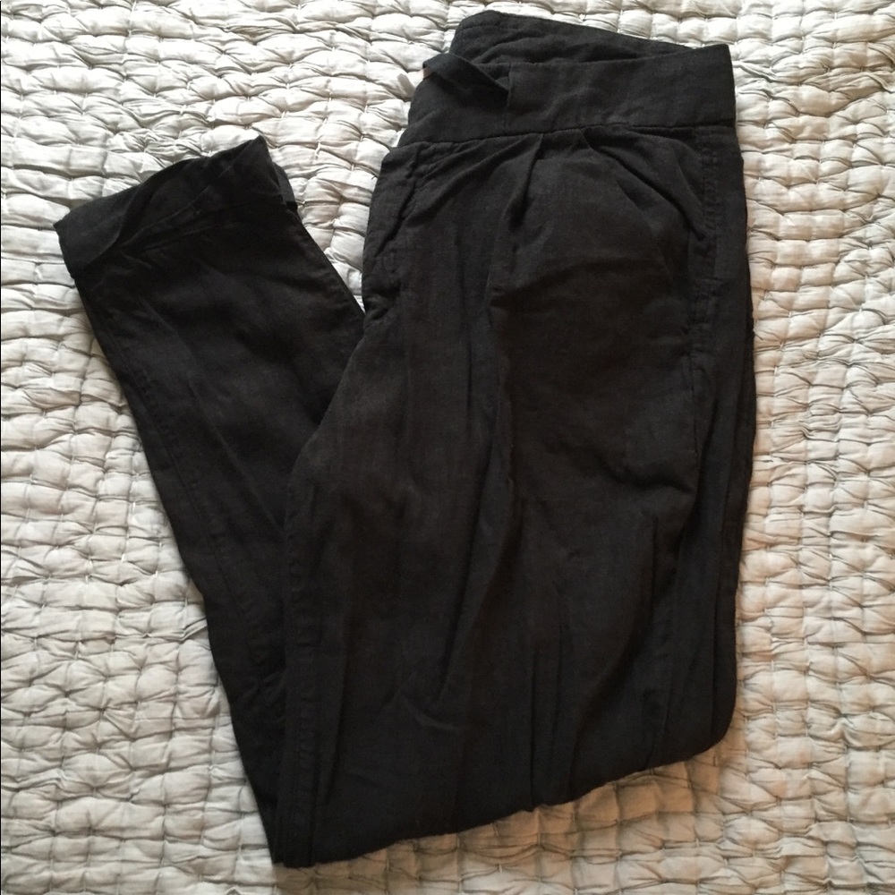 Free People Linen Joggers